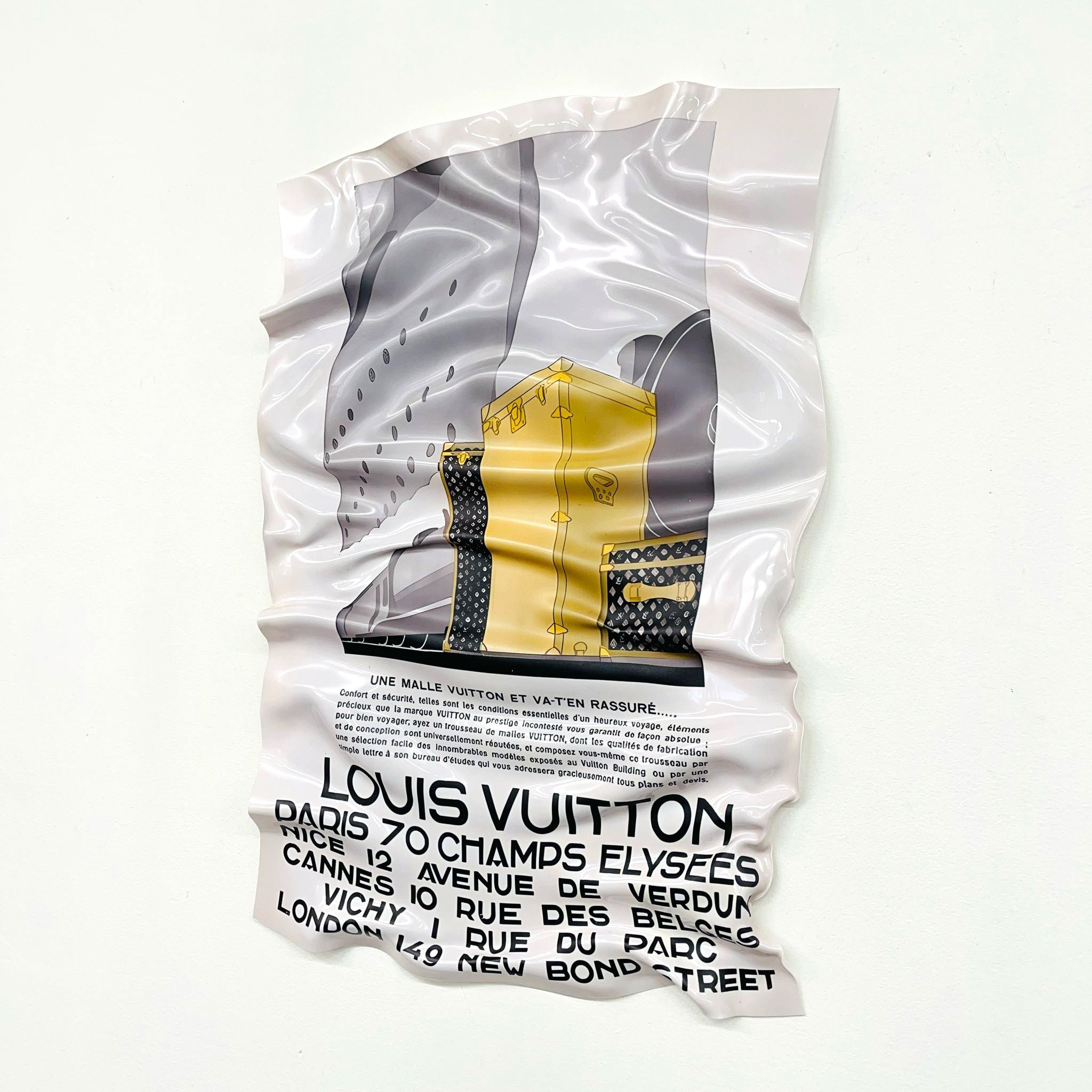 Tableau froissé - Louis Vuitton