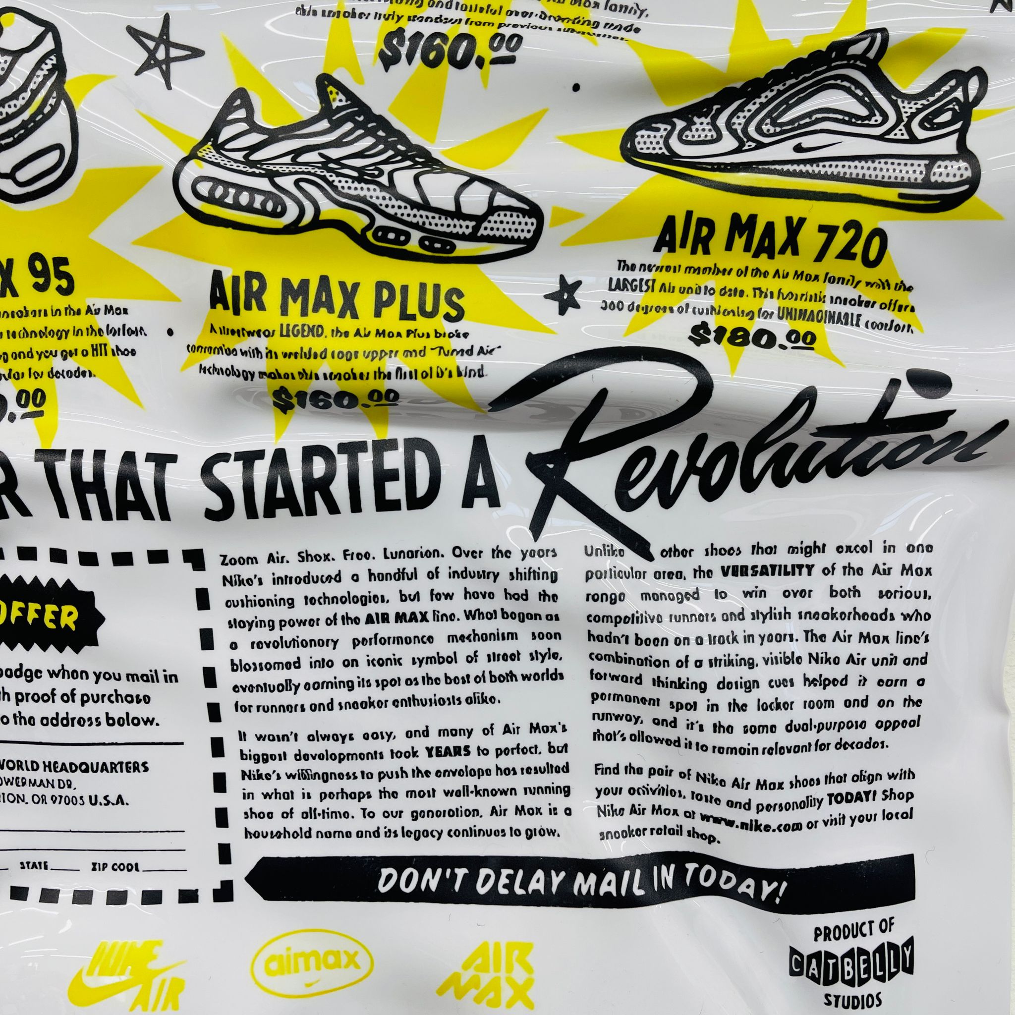 Tableau froissé - Air Max
