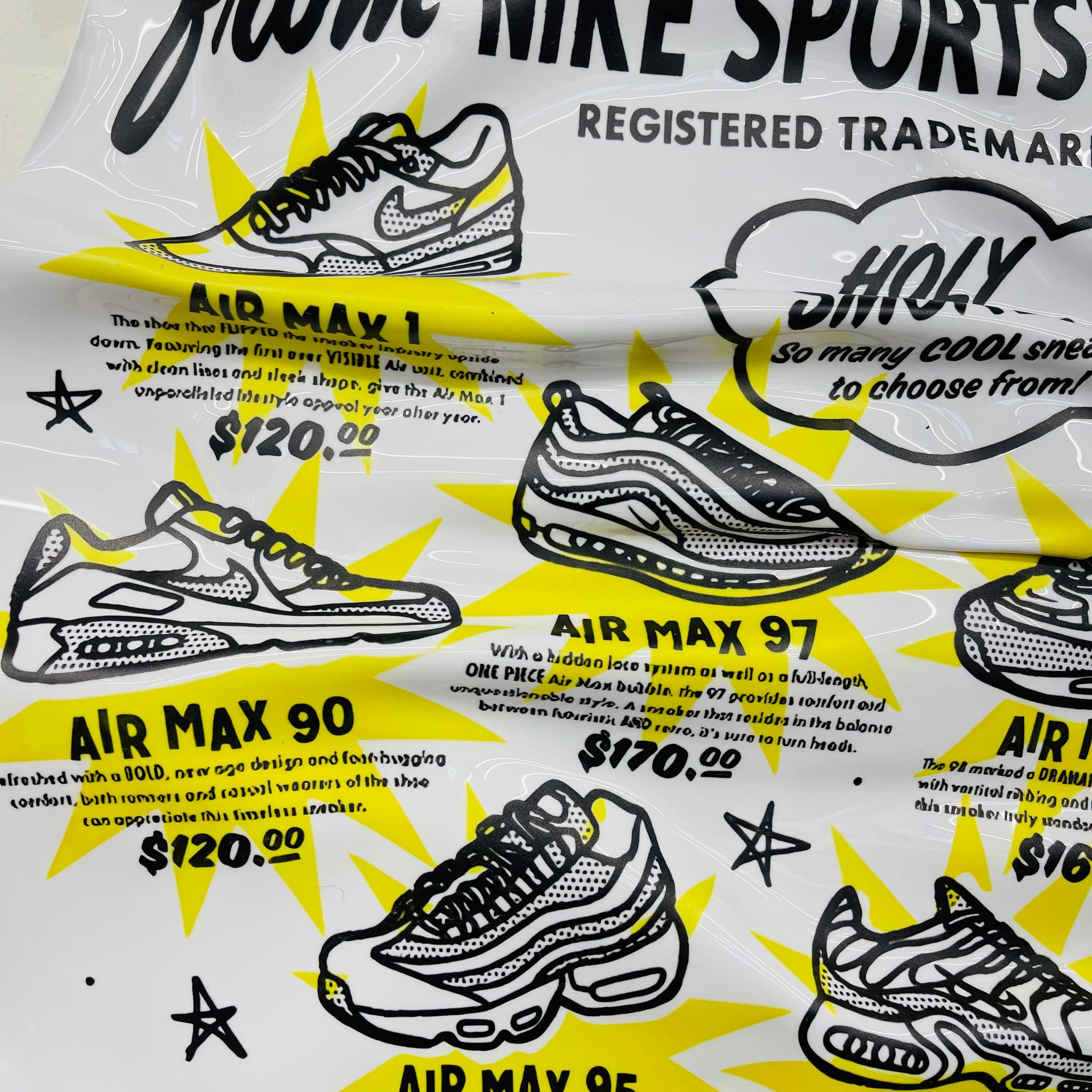 Tableau froissé - Air Max