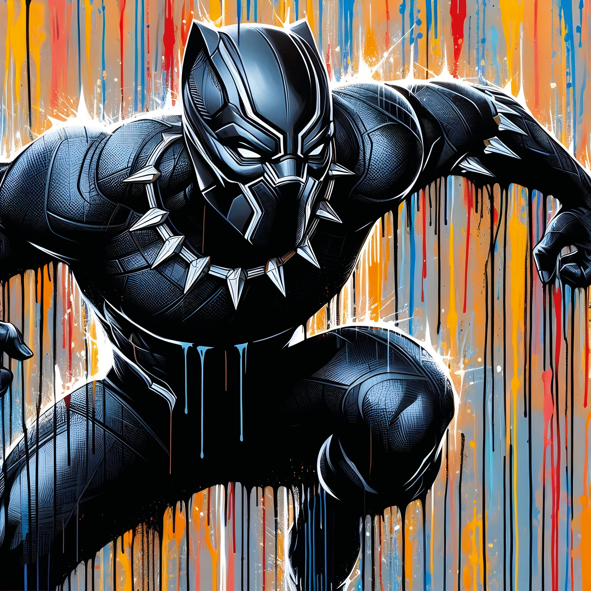 Tableau Black Panther Street Style - Fabulartz.fr