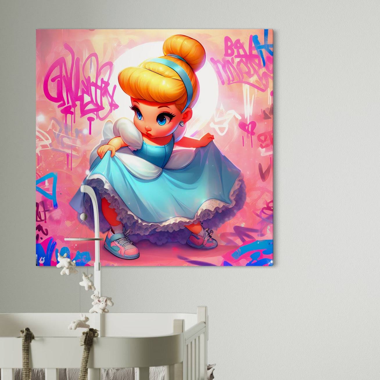 Baby Cendrillon - Tableau Enfant - Fabulartz.fr