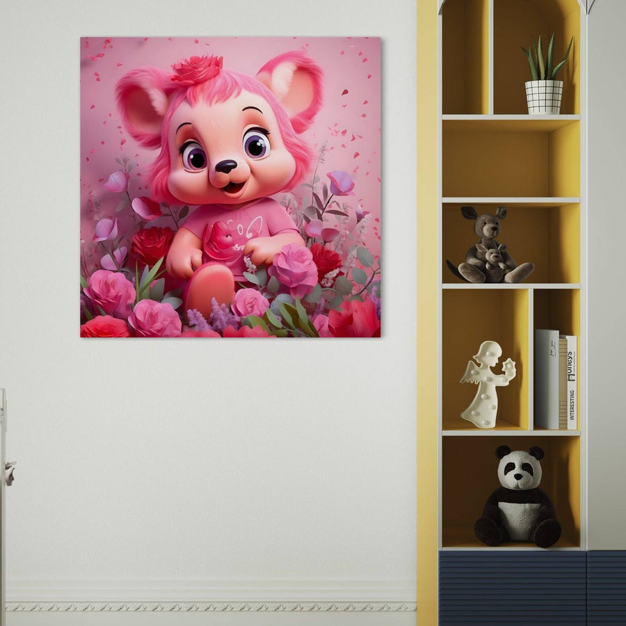 Tableau Enfant Baby Dog - Décoration Murale Mignonne