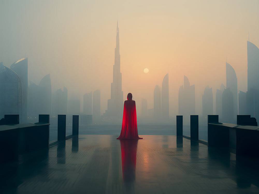 Burj Khalifa - Tableau de Dubaï - Fabulartz.fr