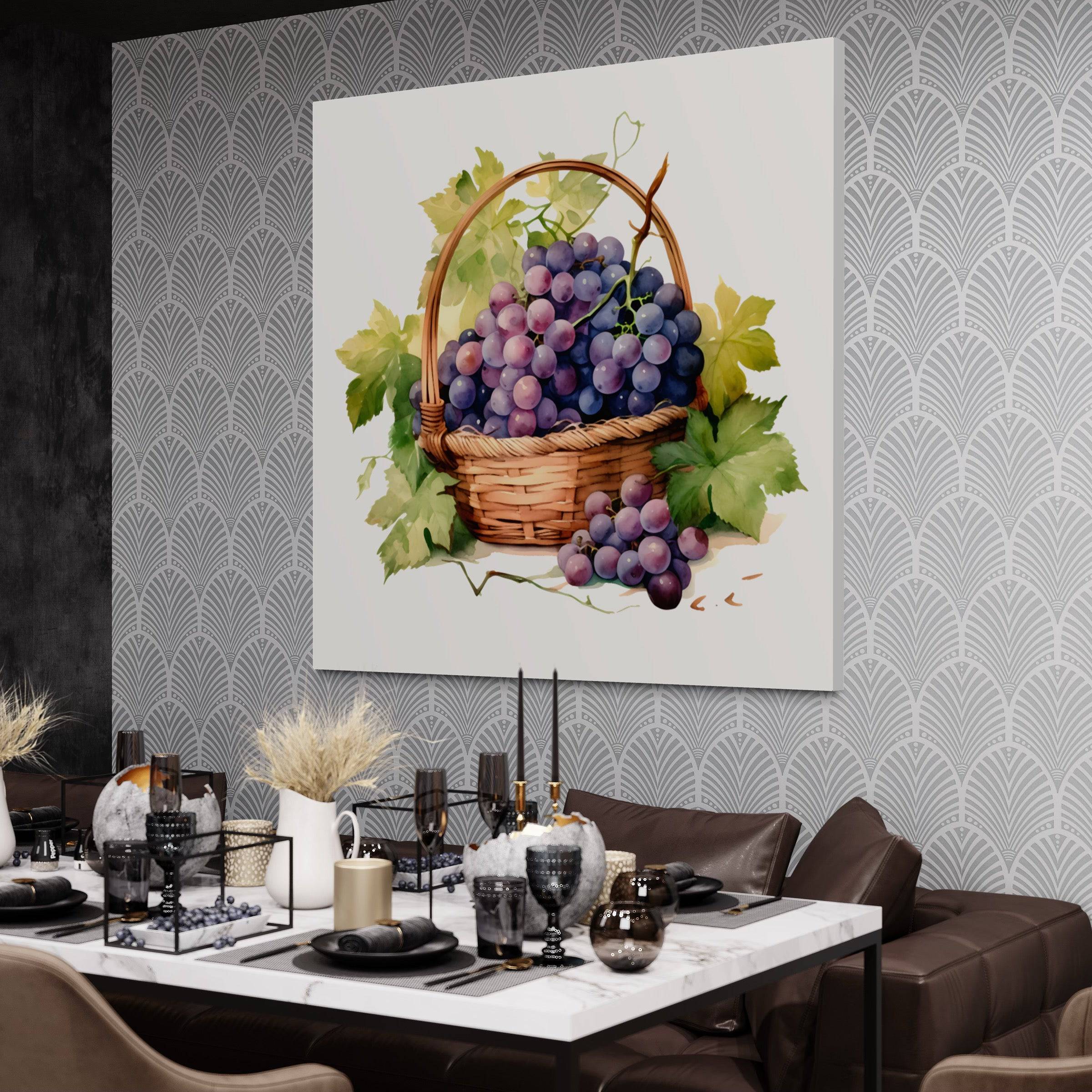 Cadre Déco Cuisine - Vendange Artistique - Fabulartz.fr