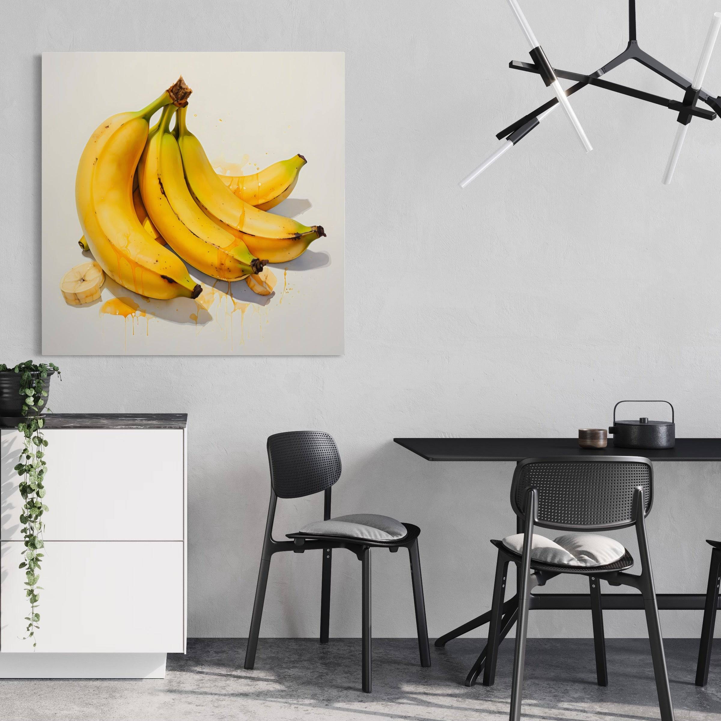 Cadre Déco Design pour Cuisine - Douce Banane - Fabulartz.fr