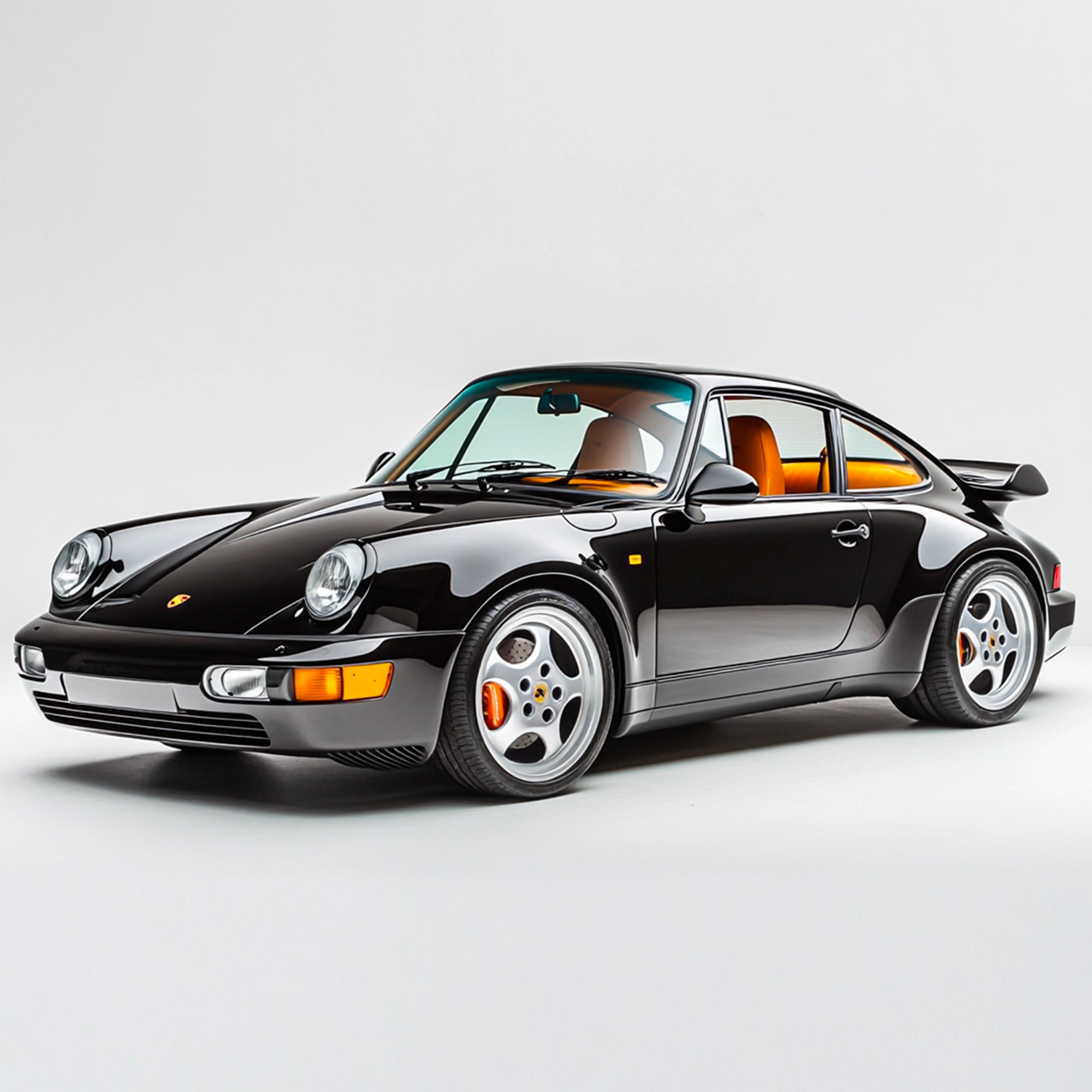 Tableau Porsche Noire Classique – Décoration Murale Design - Fabulartz.fr