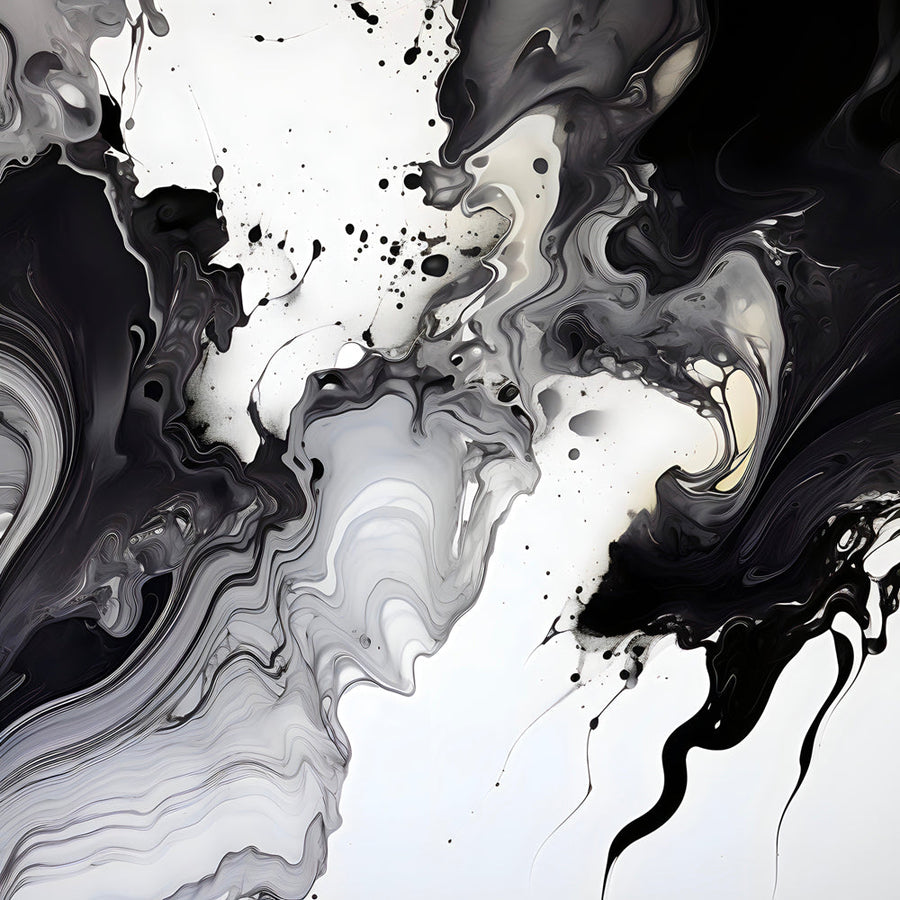 Pittura astratta moderna - Danse des Marbrures