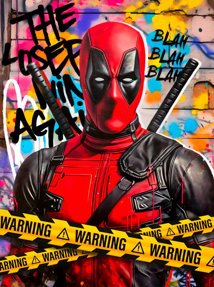 Deadpool - Tableau Pop Art - Fabulartz.fr