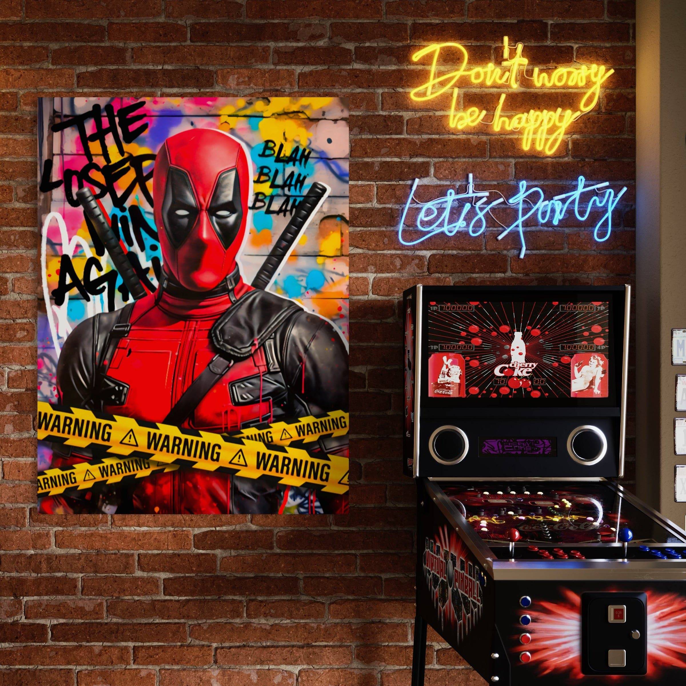 Deadpool - Tableau Pop Art - Fabulartz.fr 