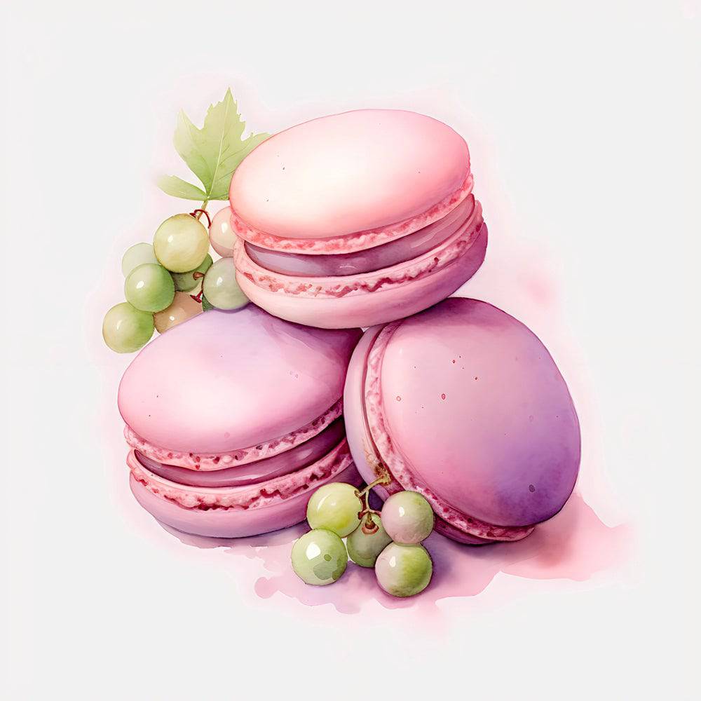 Déco Murale Design pour Cuisine - Macarons Élégance - Fabulartz.fr