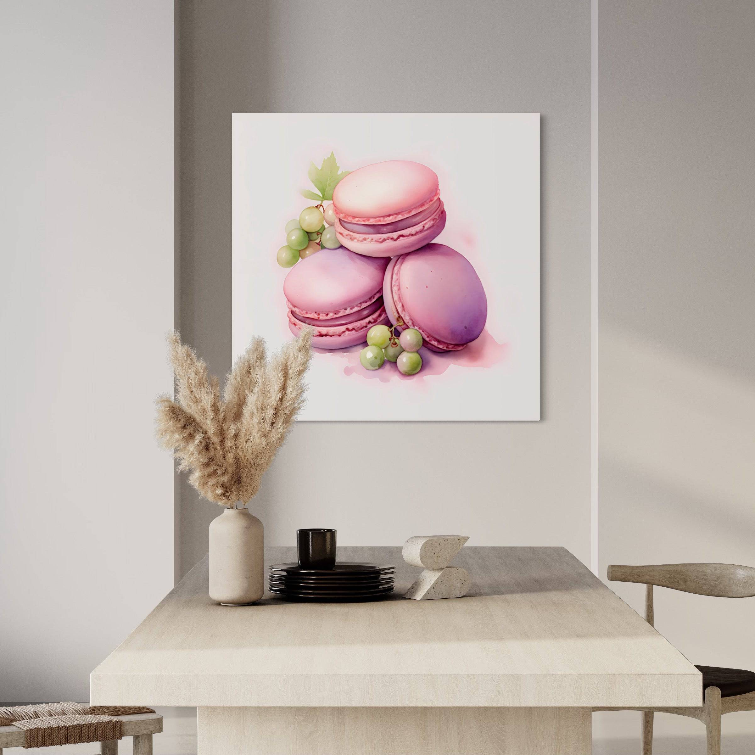 Déco Murale Design pour Cuisine - Macarons Élégance - Fabulartz.fr 