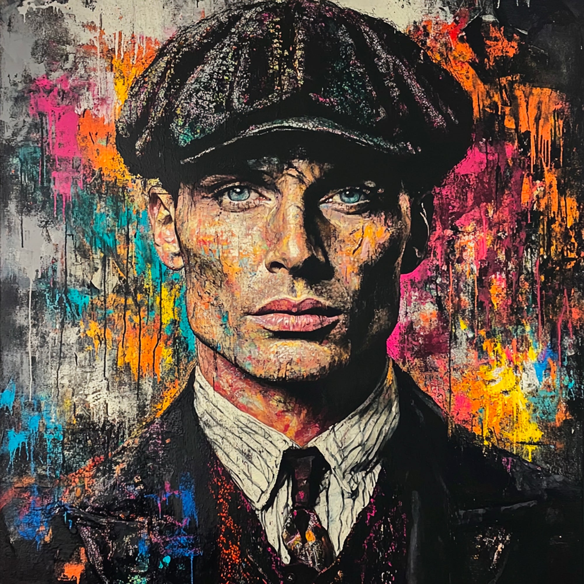 Tableau Mafia - Thomas Shelby - Décoration Murale - Fabulartz.fr