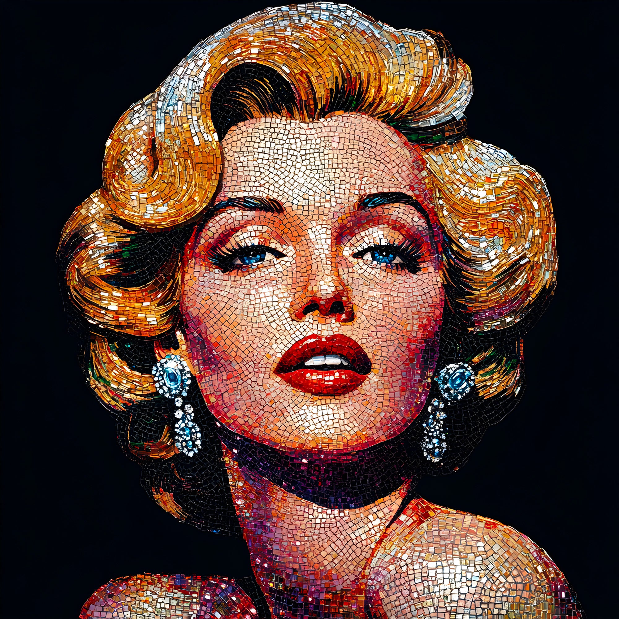 Tableau Marilyn Monroe Glamour - Fabulartz.fr