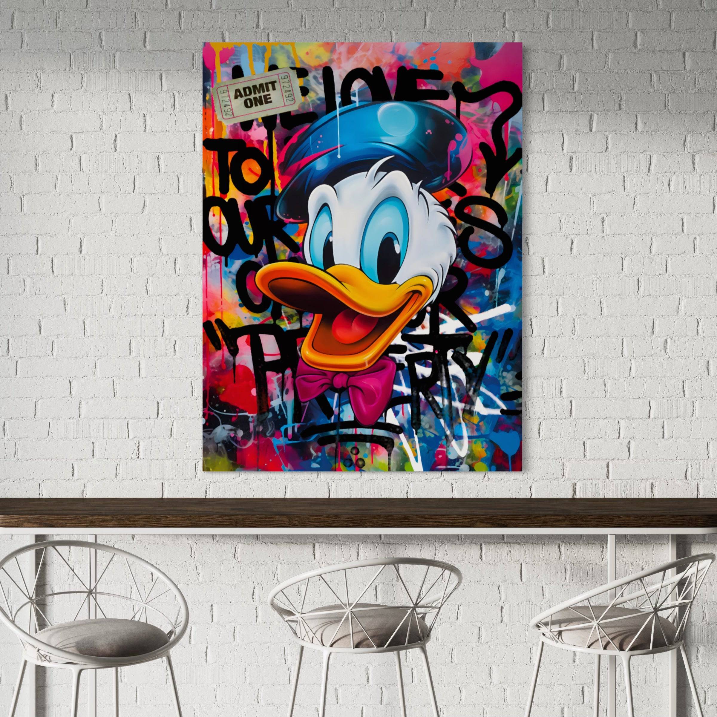 Donald - Tableau Pop Art - Fabulartz.fr 
