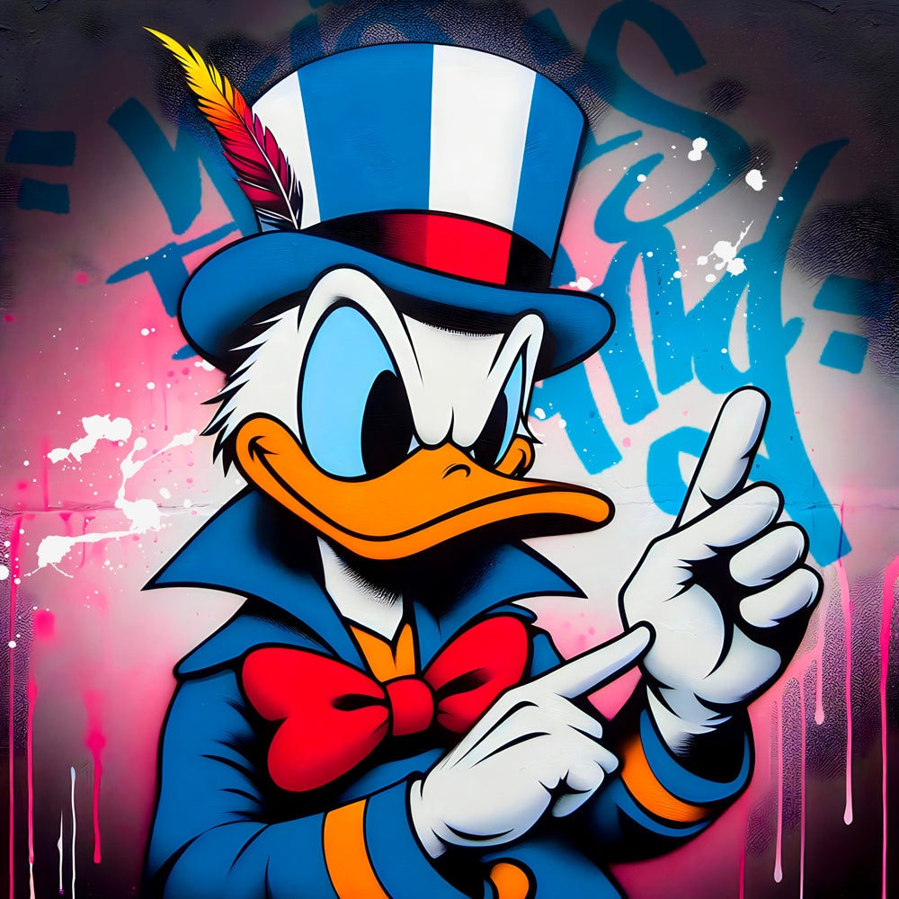 Donald Thinks - Tableau Pop Art - Fabulartz.fr