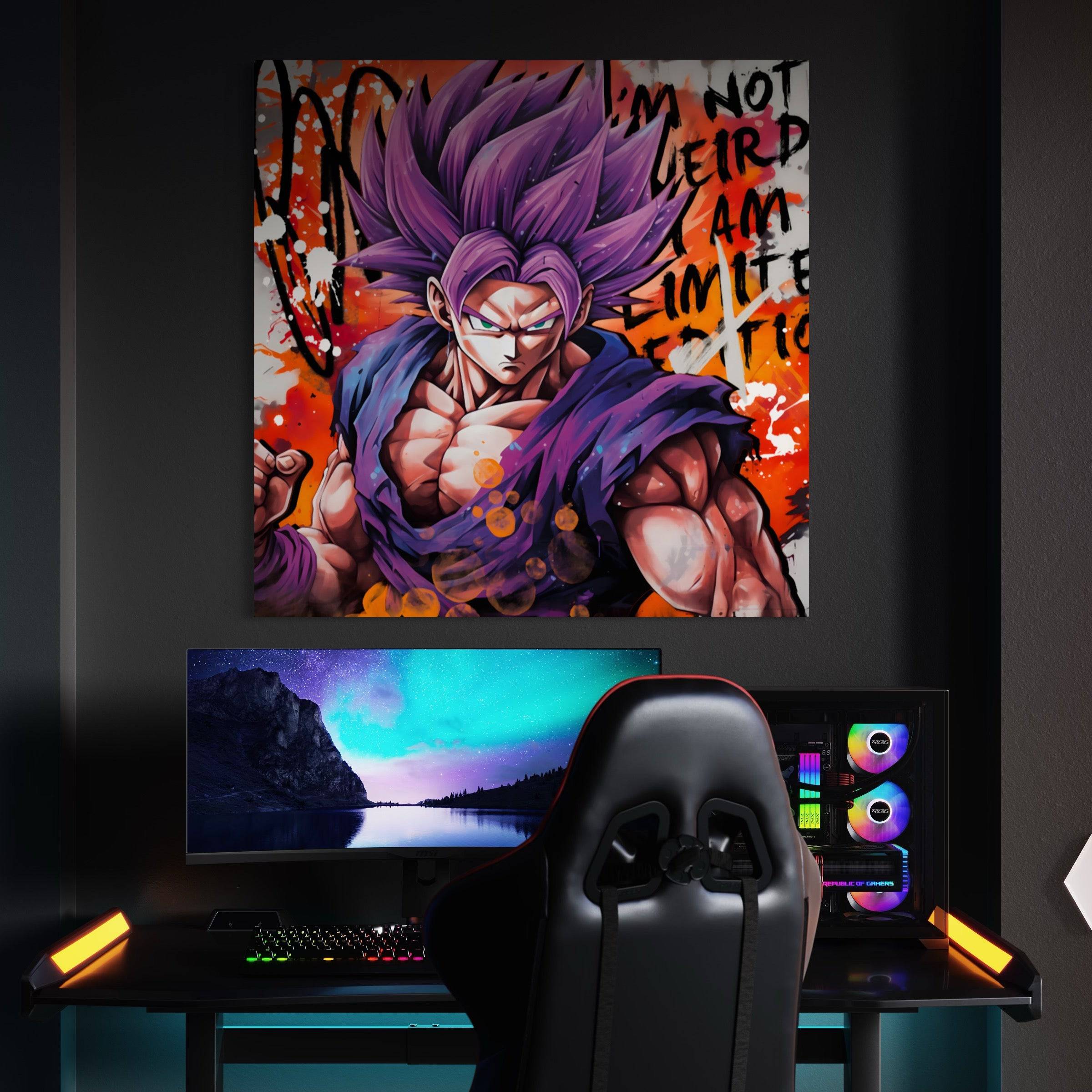 Dragon Ball Z - Tableau Pop Art - Fabulartz.fr