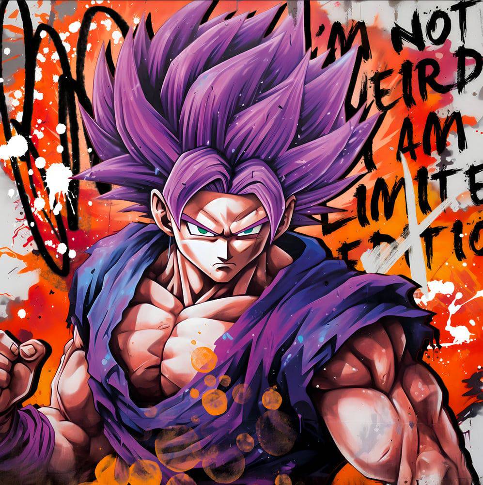 Dragon Ball Z - Tableau Pop Art - Fabulartz.fr