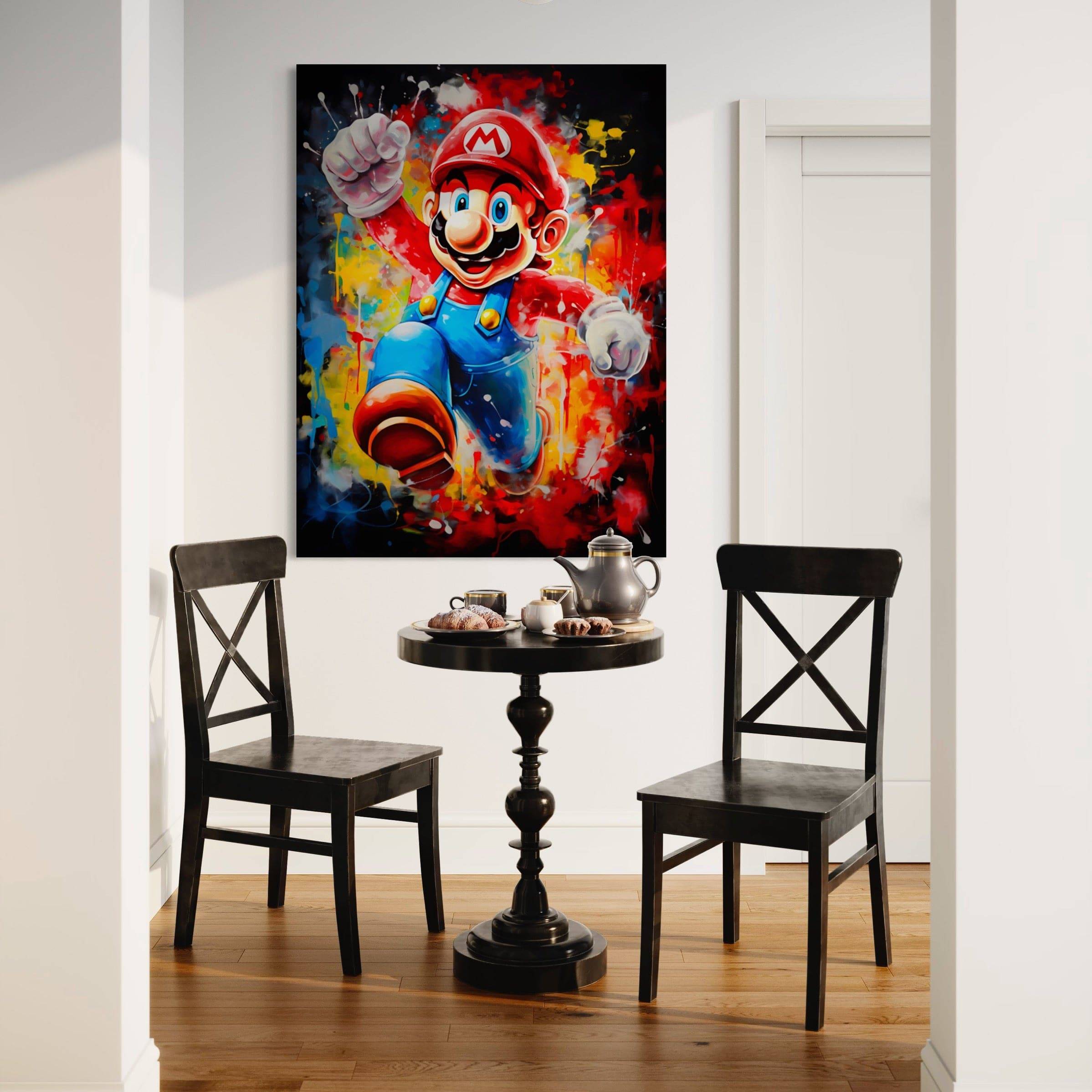 Dynamic Mario - Tableau Super Mario - Fabulartz.fr