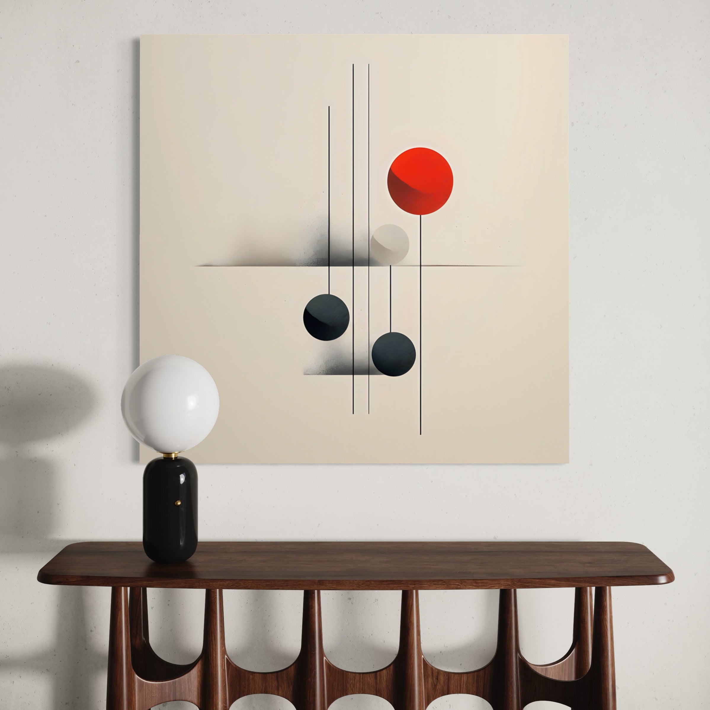 Équilibre Géométrique - Tableau Abstrait - Fabulartz.fr