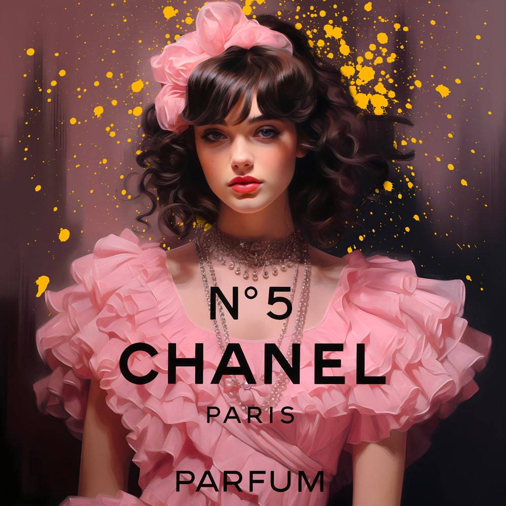 Fashionista Forever - Tableau Luxe Chanel - Fabulartz.fr 
