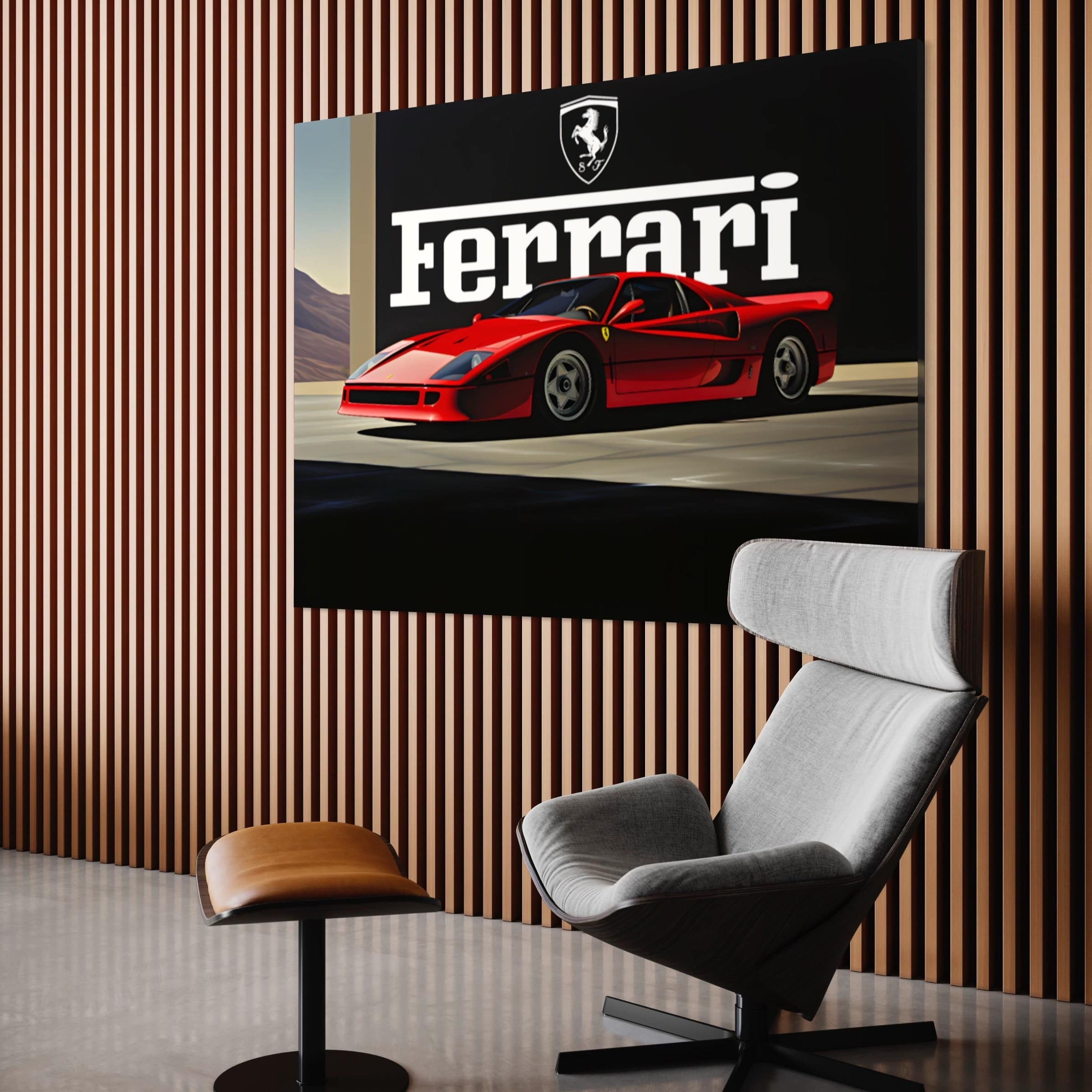 Ferrari Super Car - Tableau voiture Ferrari - Fabulartz.fr 