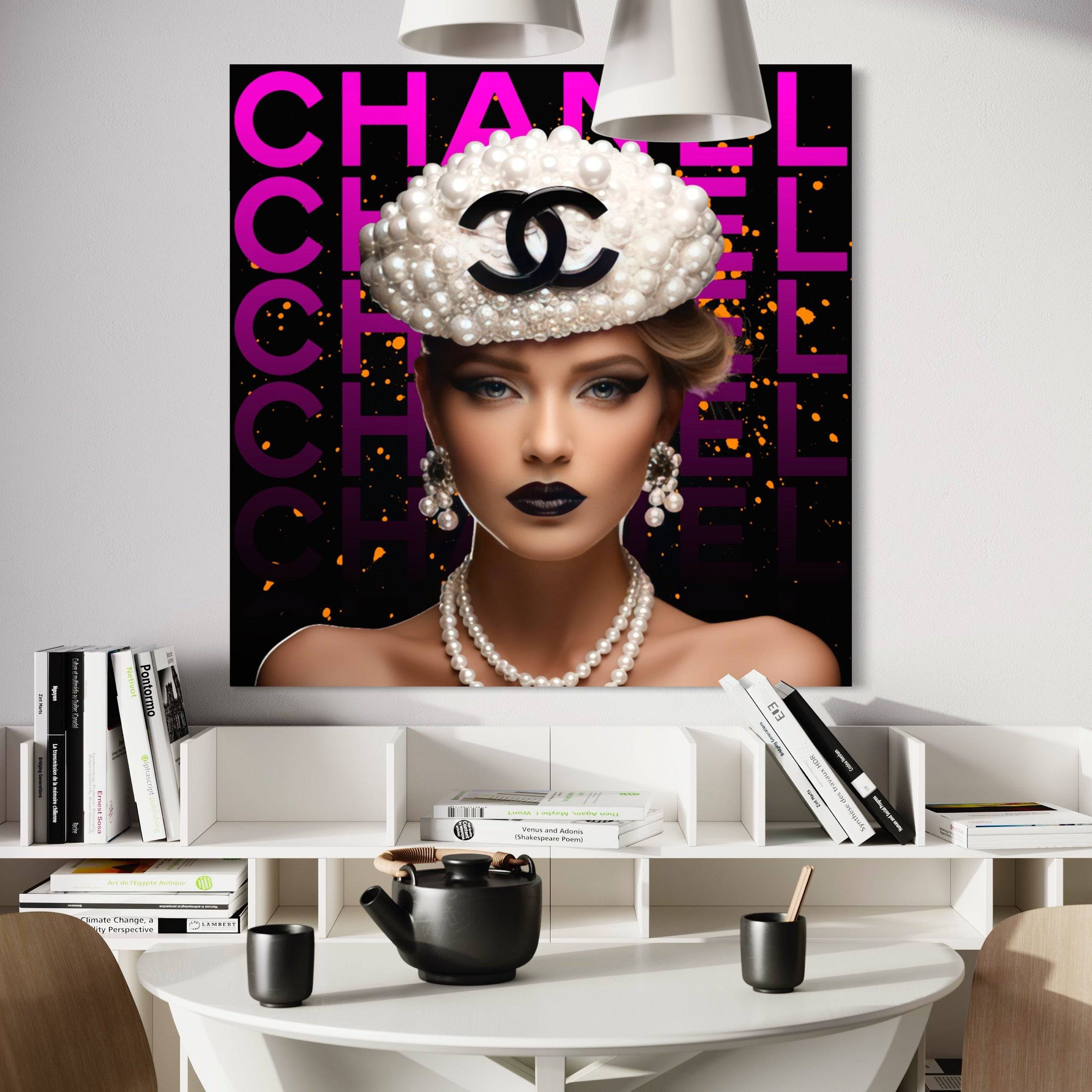 Flush of Fashion - Tableau Luxe Chanel - Fabulartz.fr 
