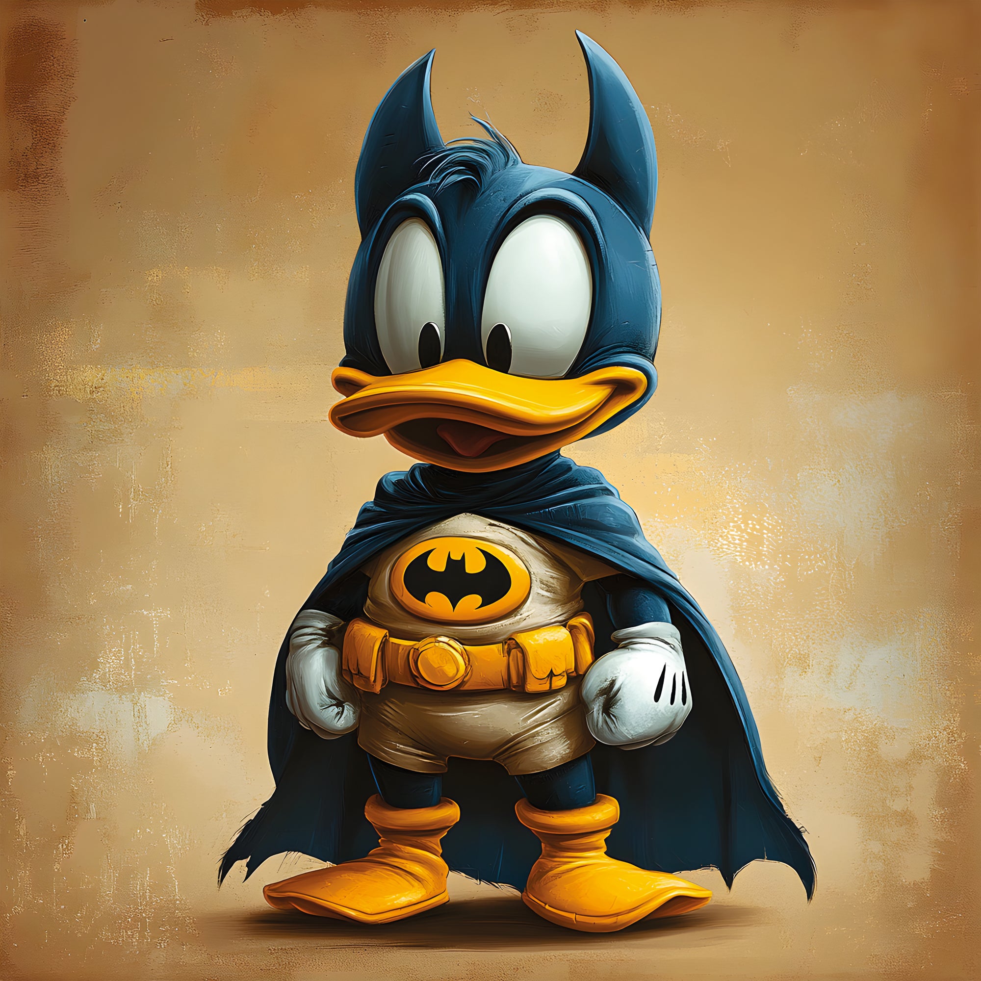 Tableau Donald Batman – Décoration Murale Moderne - Fabulartz.fr