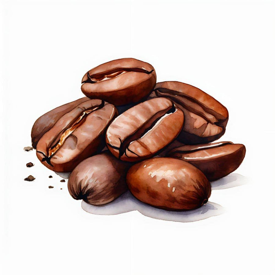 Tableau Cuisine "Grains de Café" - Art Mural Design