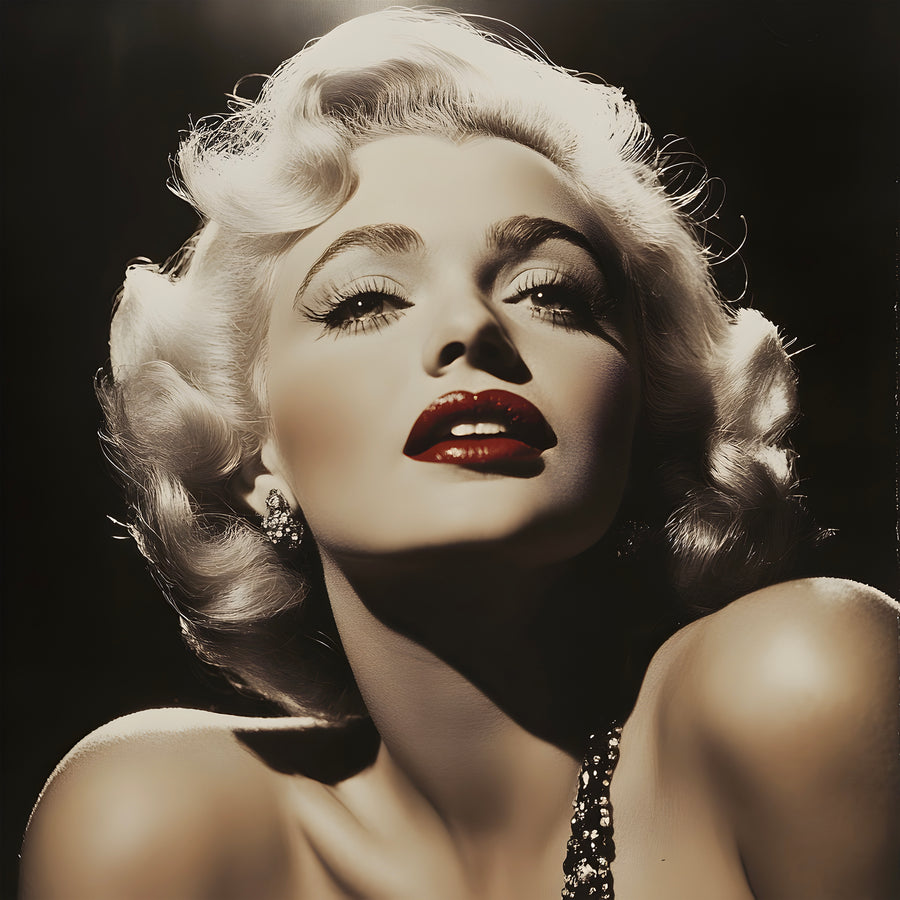 Painting Marilyn Monroe -Classical