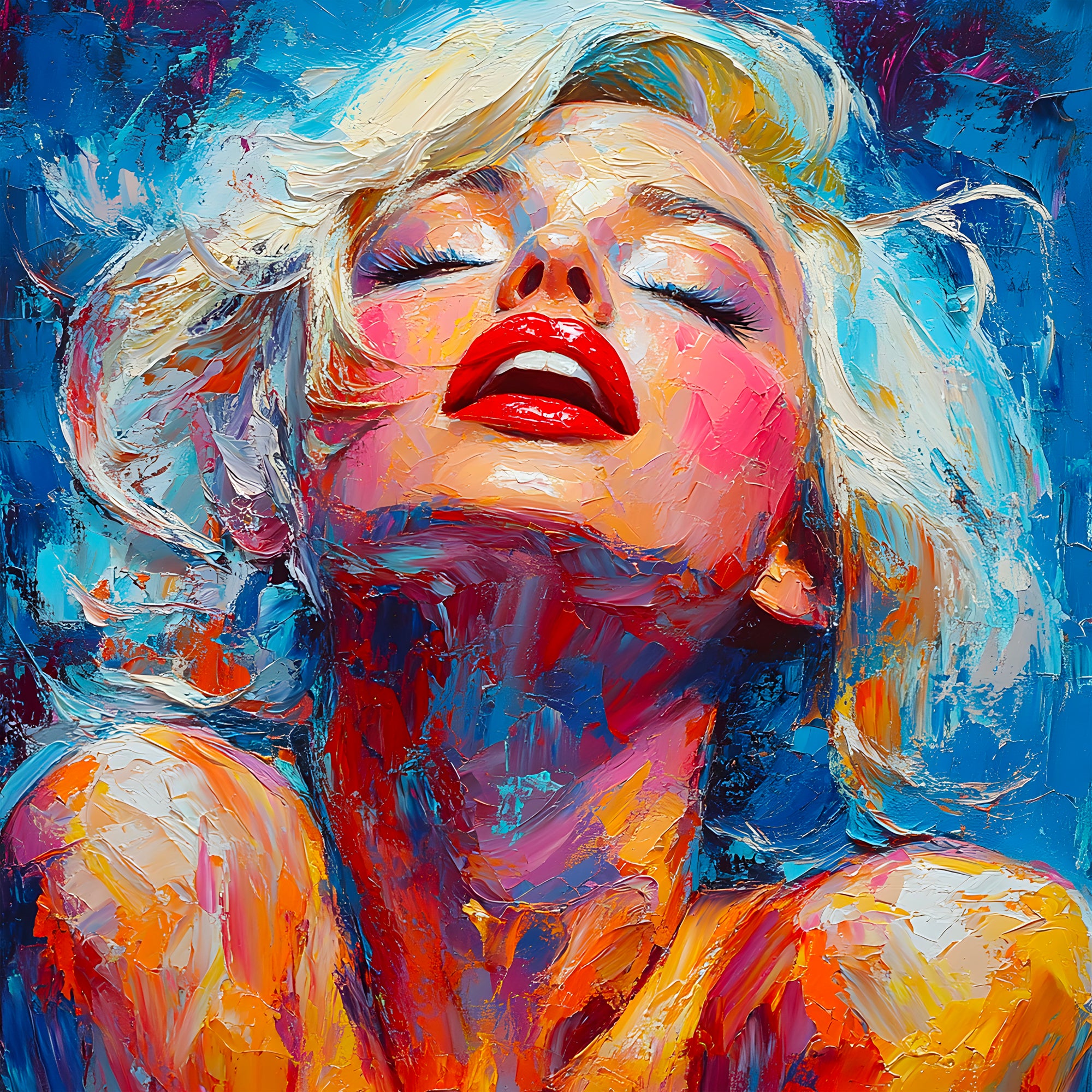 Tableau Marilyn Monroe - Color Pop - Fabulartz.fr