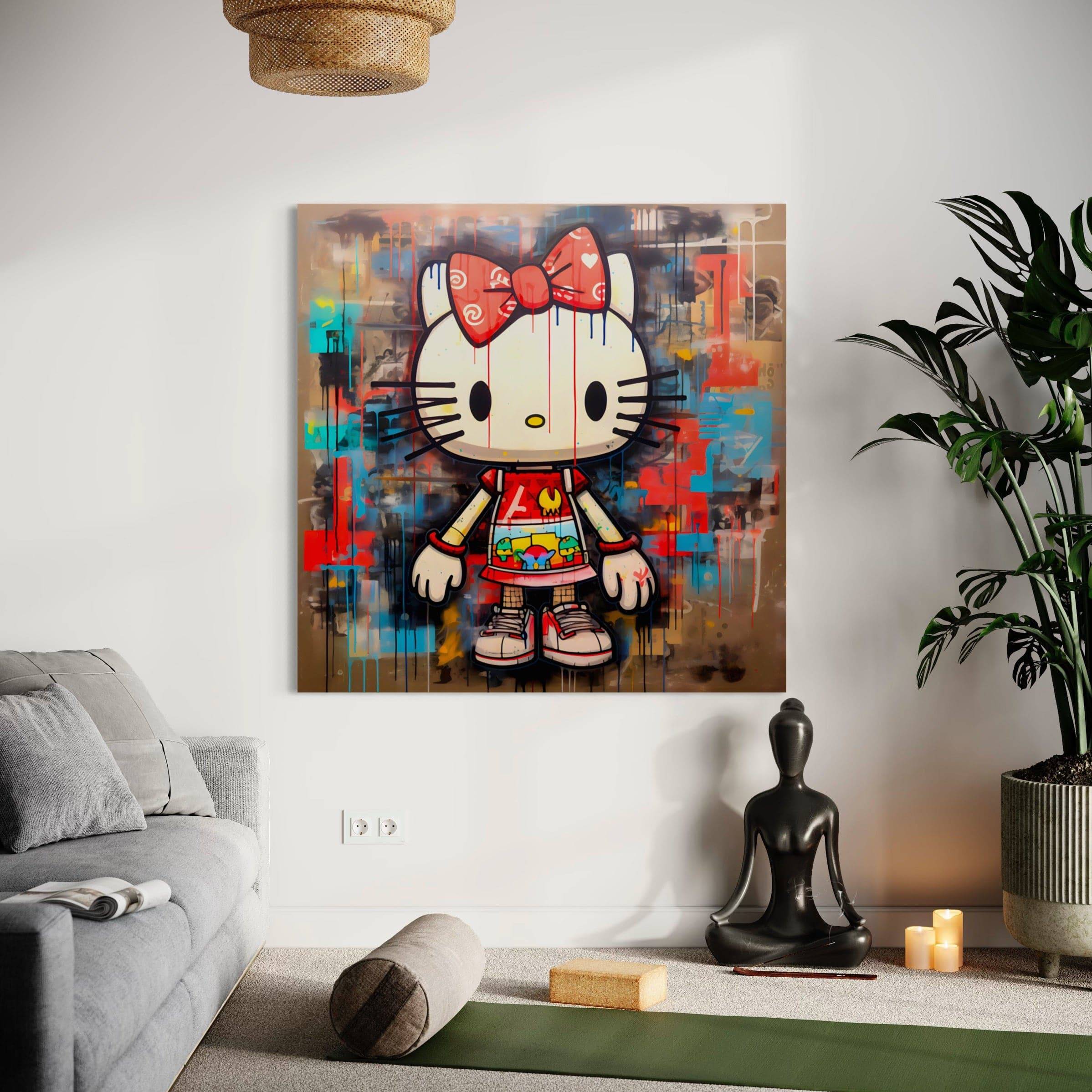 Kitty Fantasia - Tableau Hello Kitty - Fabulartz.fr