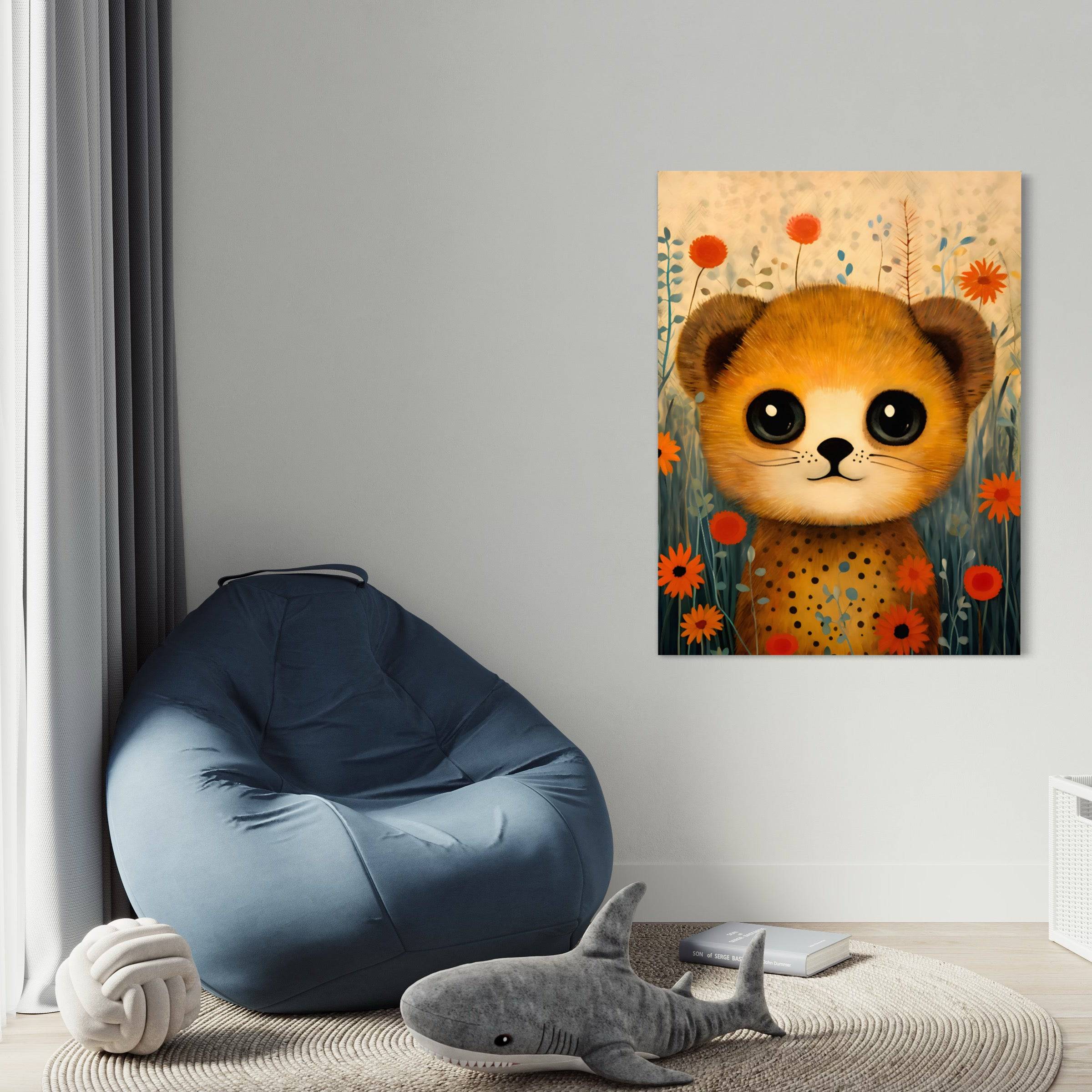 Le Gardien des Fleurs d'Or - Tableau Enfant - Fabulartz.fr
