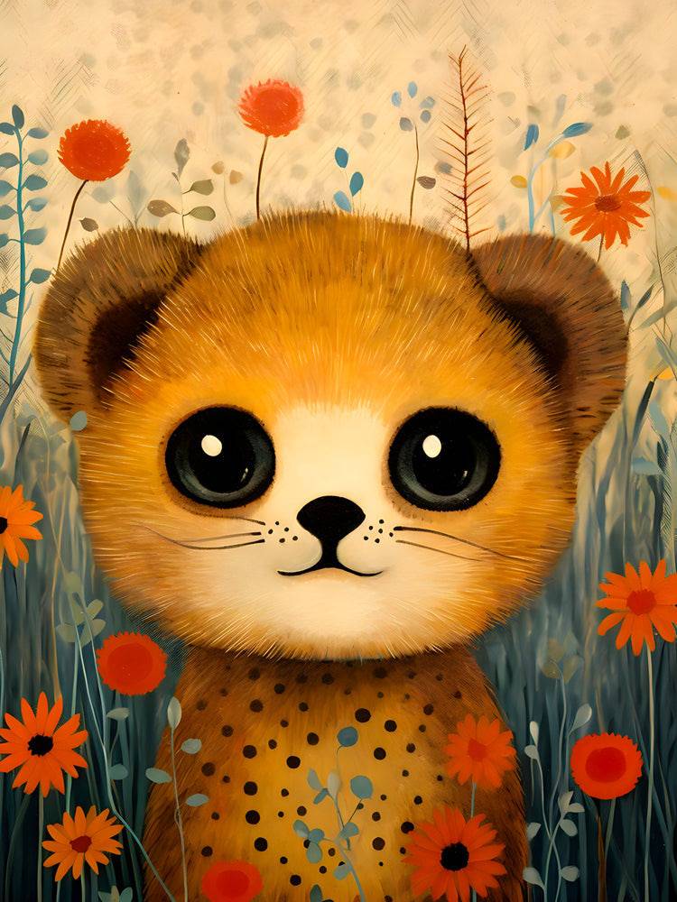 Le Gardien des Fleurs d'Or - Tableau Enfant - Fabulartz.fr