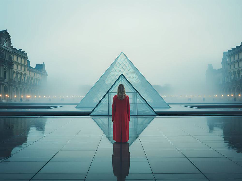 Le Louvre Elegance - Tableau de Paris - Fabulartz.fr