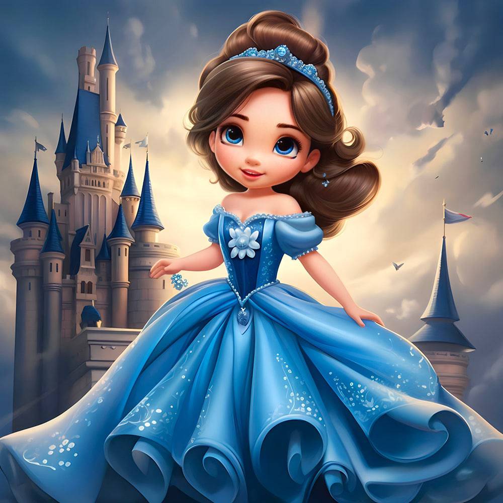 Little Princesse - Tableau Enfant - Fabulartz.fr
