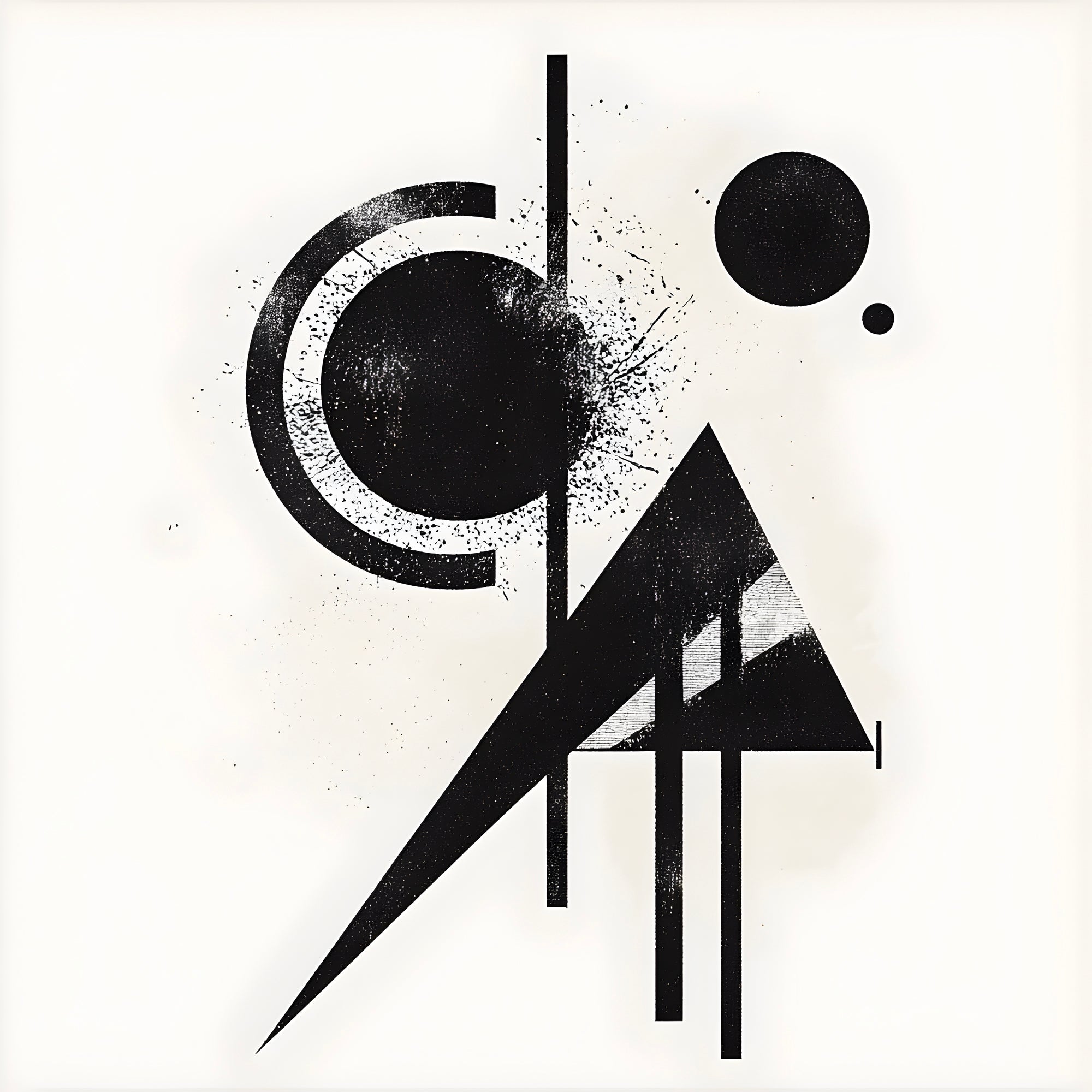 Tableau Abstrait - Éclats d’Infini