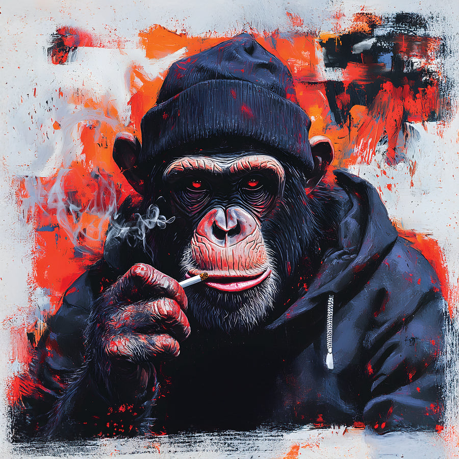 Urban monkey - Modern wall decor