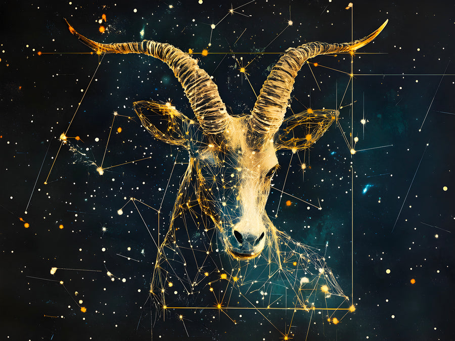 Picture Astrological sign Capricorn Strength - Wall Decoration