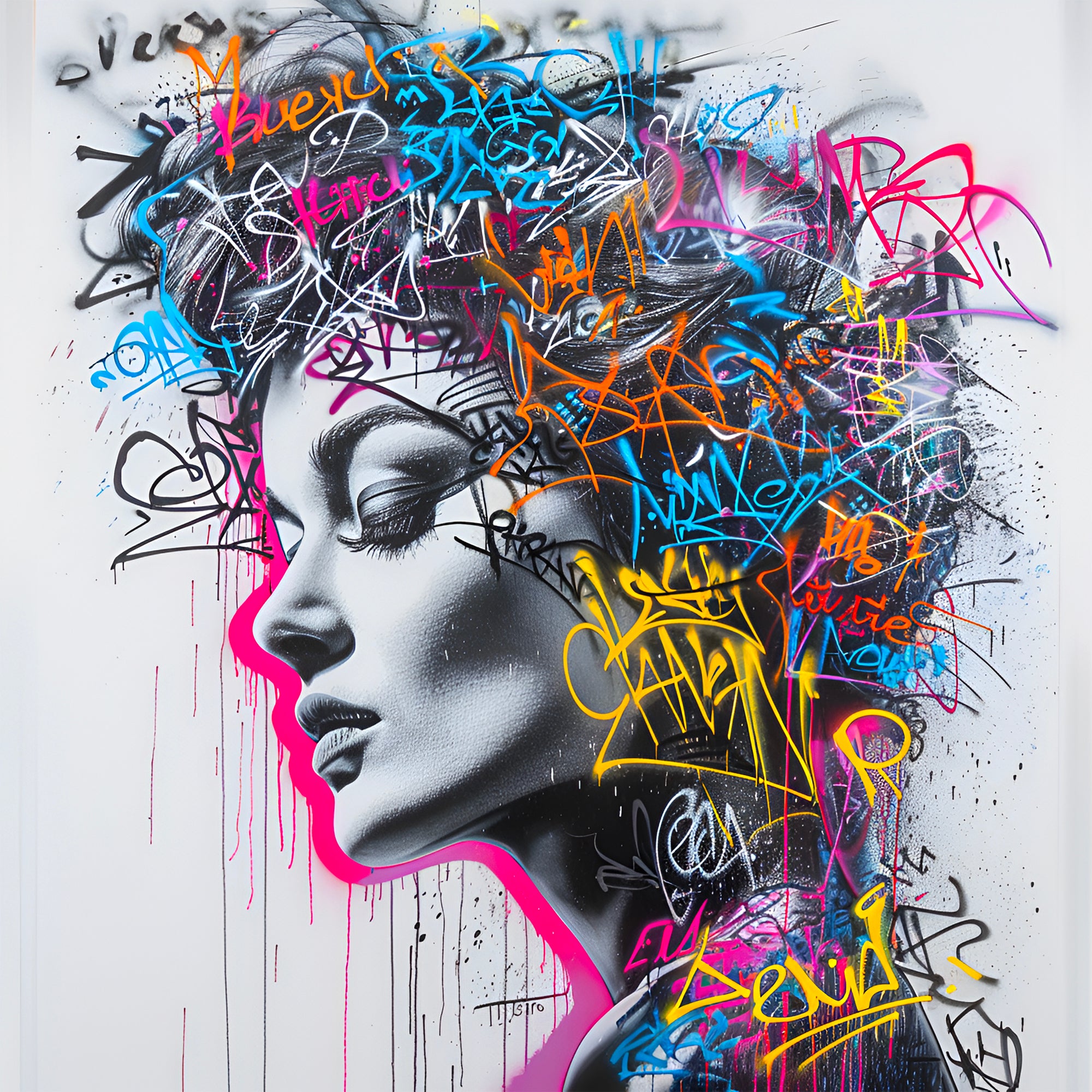 Tableau Wildstle - Rêve de Clara