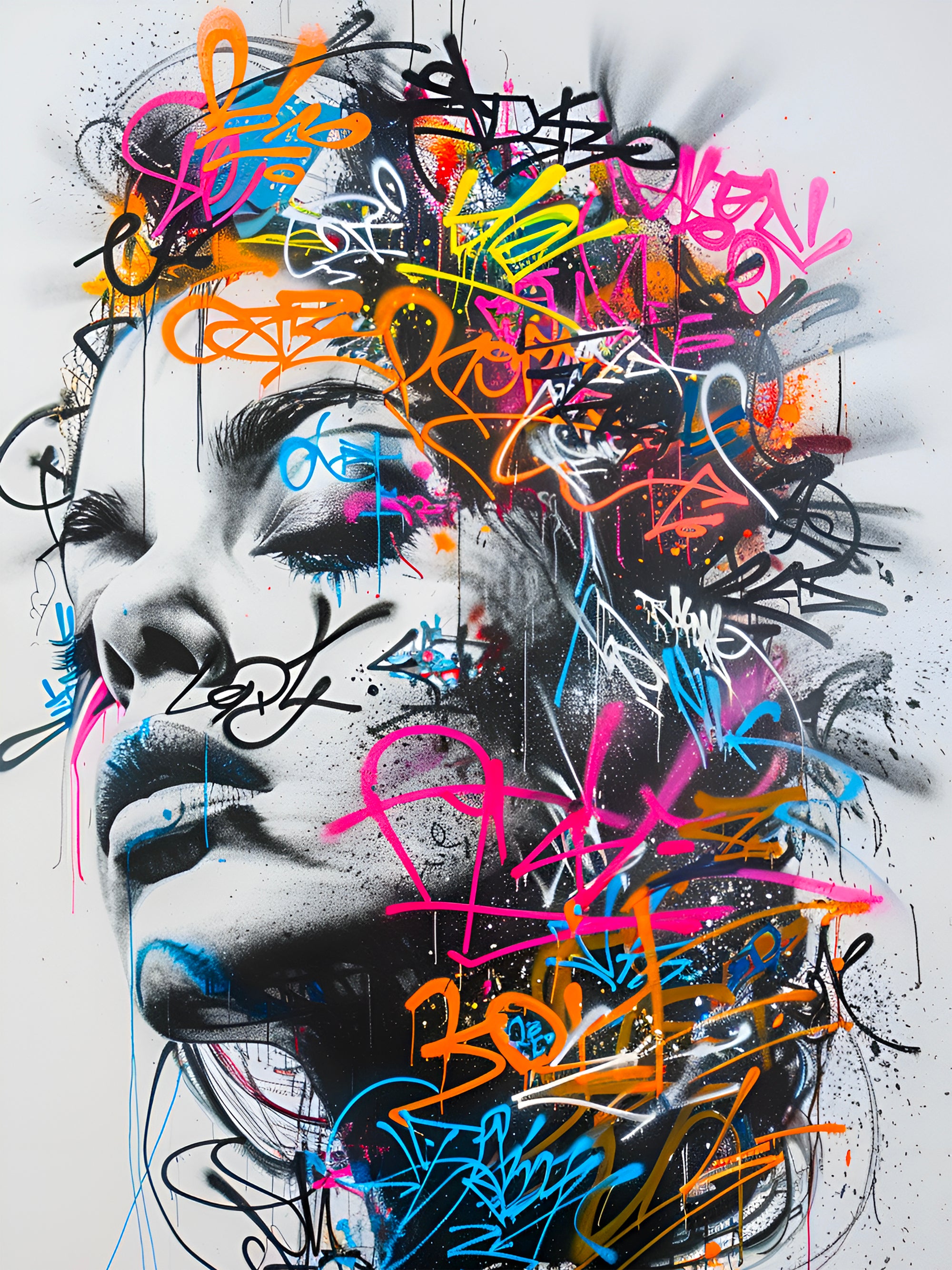 Tableau Wildstyle - Murmures de Léa