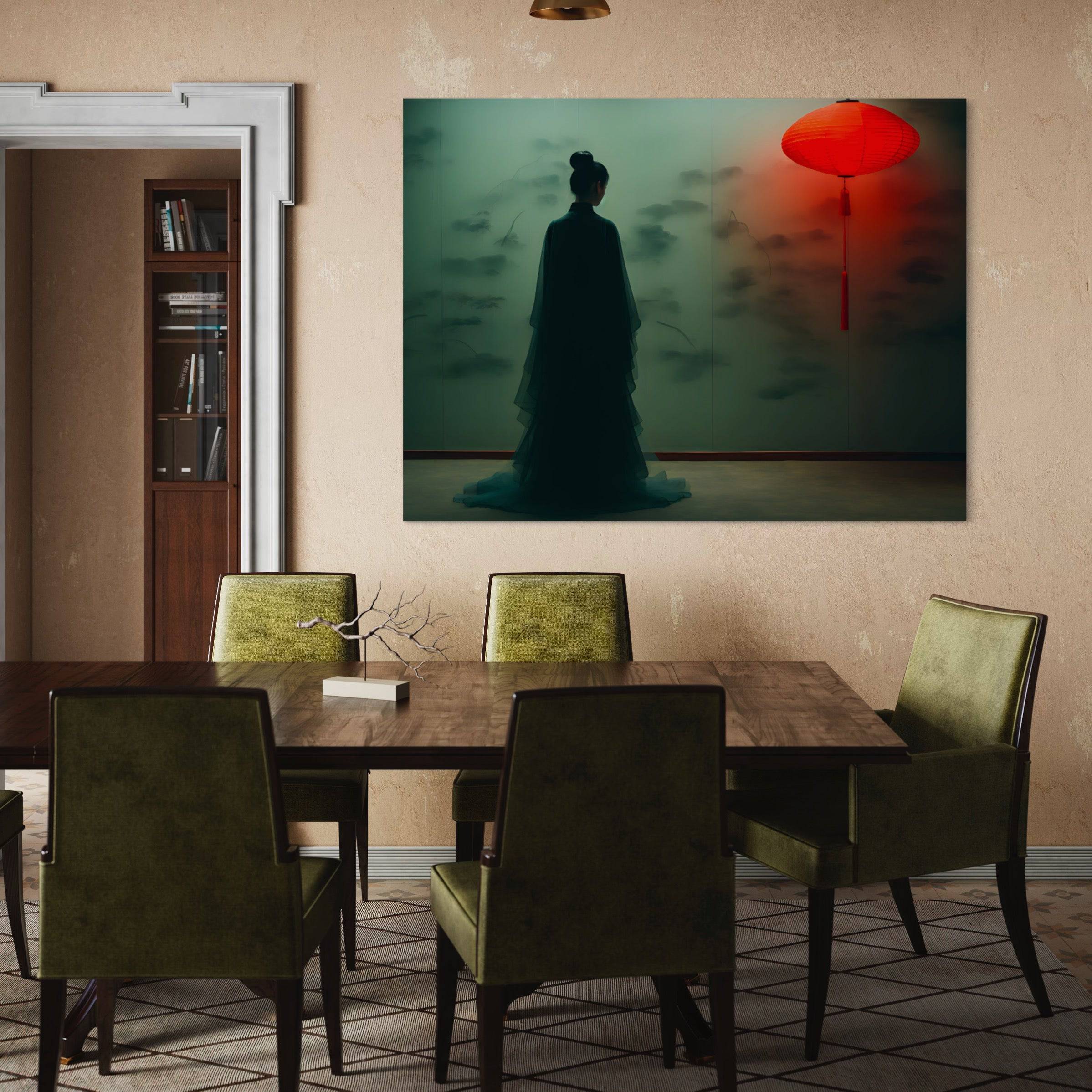 Luminous Reverie - Tableau d'une Geisha - Fabulartz.fr 