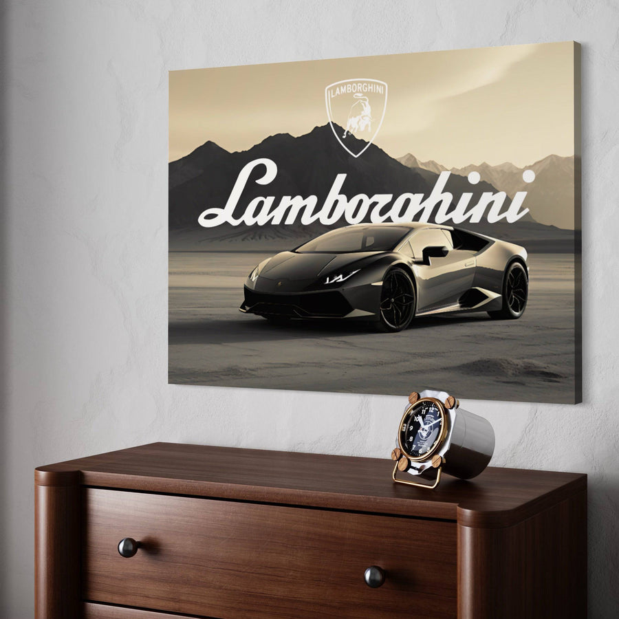 Tableau Pop Art Voiture Lamborghini - Décoration Murale Design
