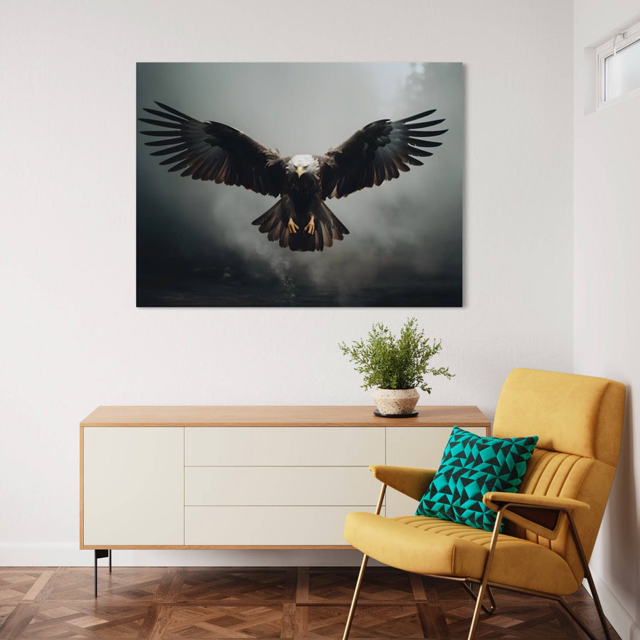 Tableau Photographie Aigle en Vol - Powerful wall decoration