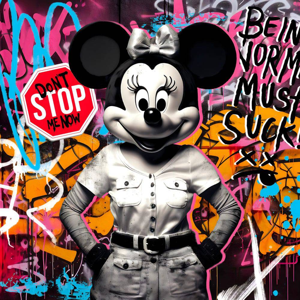 Mickey - Tableau Pop Art - Fabulartz.fr 