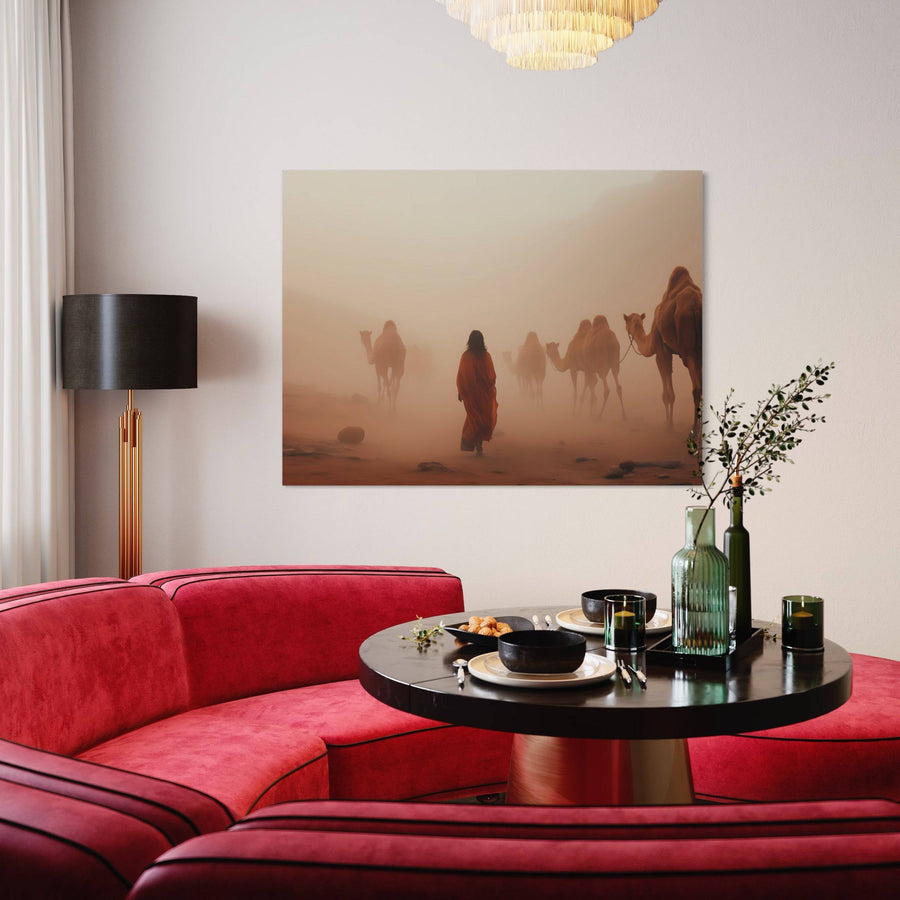 Passeggiata mistica del mattino - Decorazione murale di design