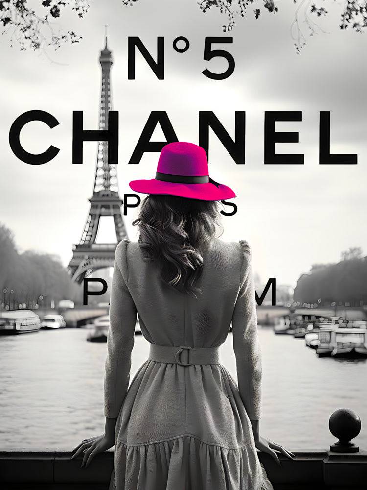 Parisian Elegance - Tableau Luxe Chanel Paris - Fabulartz.fr 
