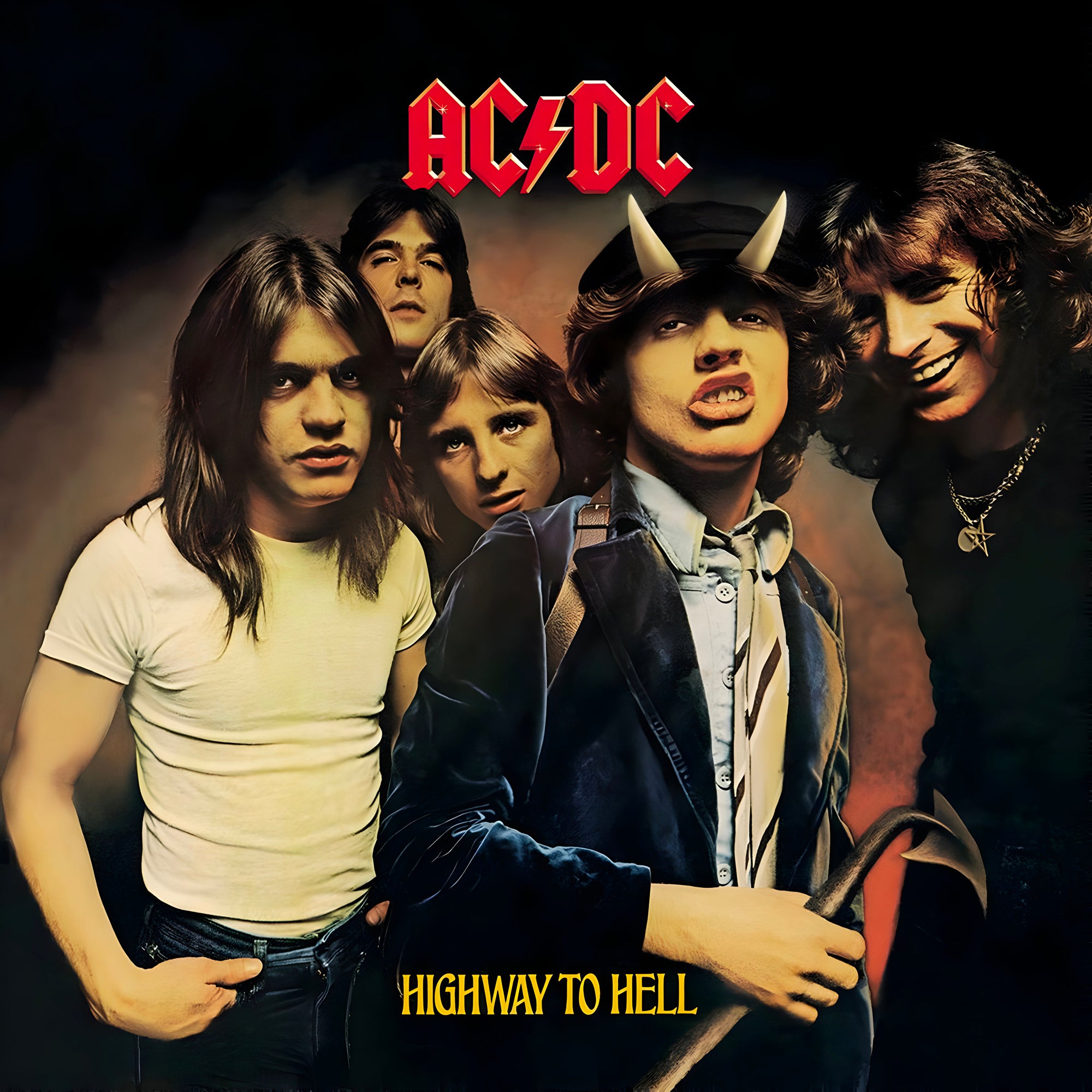 Tableau ACDC Highway to Hell - Décoration Murale Design - Fabulartz.fr