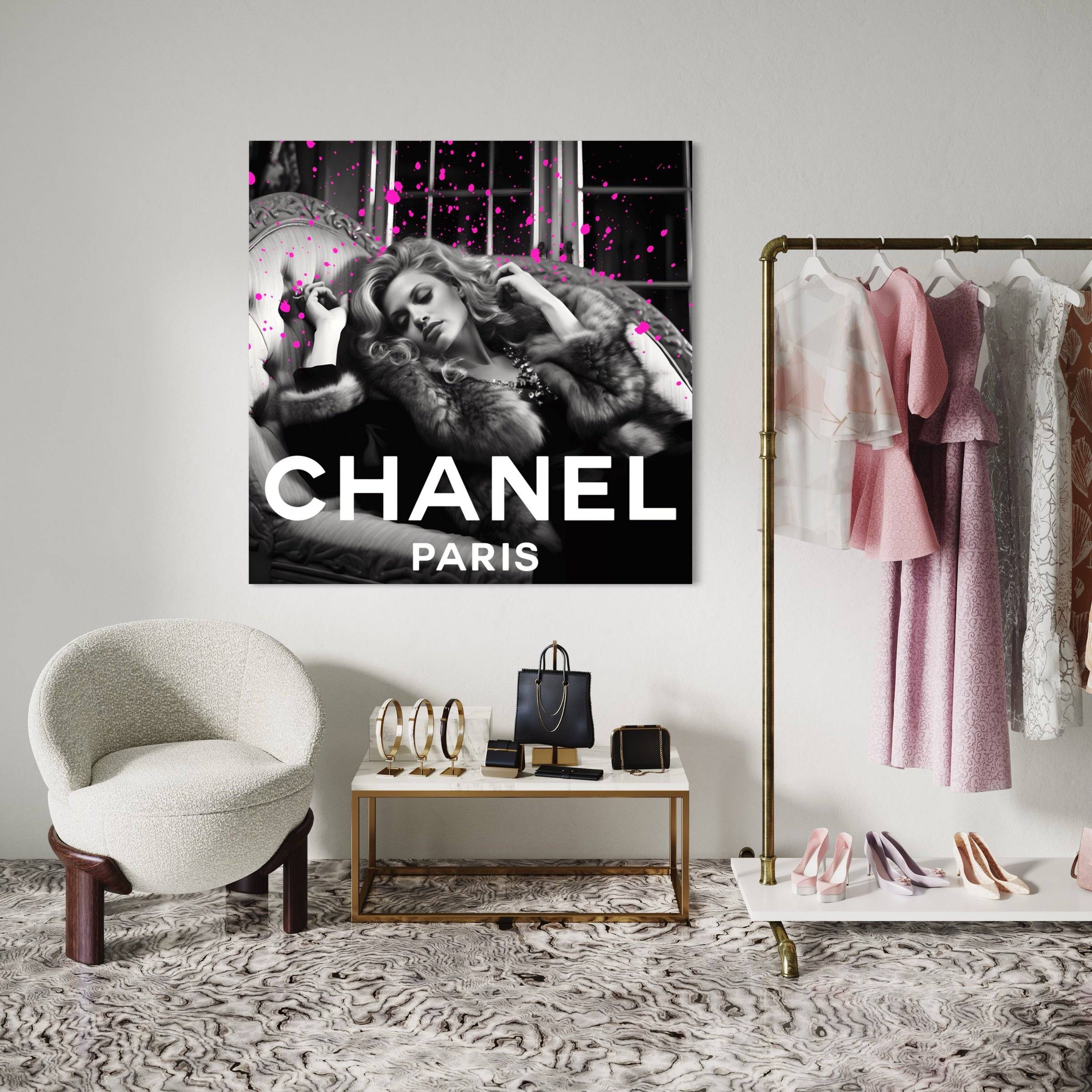 Power of Solitude - Tableau Luxe Chanel - Fabulartz.fr 