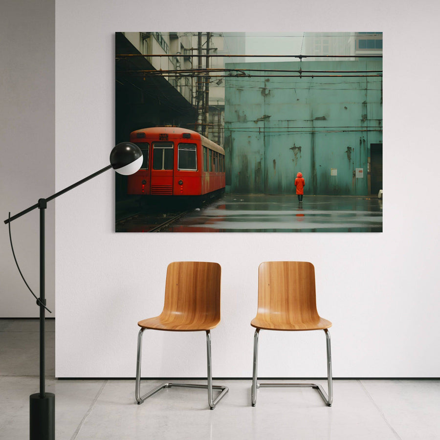 Tableau Photographie Réflexions Urbaines - Industrial wall decor