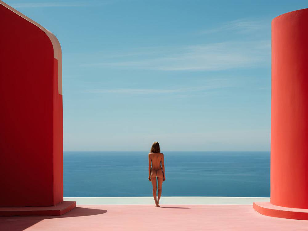 Seaside Serenity - Tableau Photographie - Fabulartz.fr 